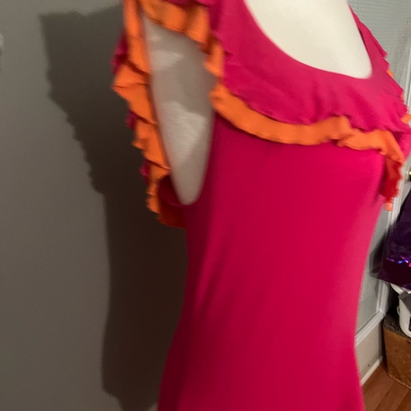 TOGETHER Cute off the shoulder Top size 6-8 - Picture 3 of 9